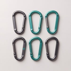 Carabiner Clip Set, 6-Pack